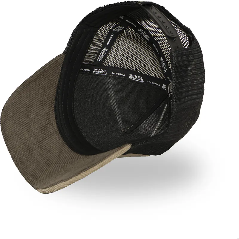 cappellino-trucker-marrone-e-nero-cut01-di-von-dutch