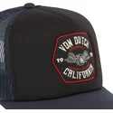 czapka-trucker-brazowo-granatowa-foam02-od-von-dutch