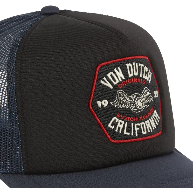 trucker-cap-braun-und-marineblau-foam02-von-von-dutch