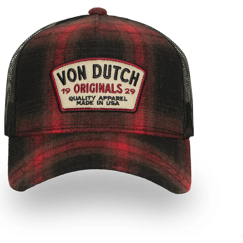 trucker-cap-rot-und-schwarz-car05-von-von-dutch