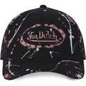 schwarze-und-rosa-gebogene-snapback-kappe-imag-p-von-von-dutch