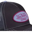 mehrfarbige-trucker-kappe-glit-pu-von-von-dutch