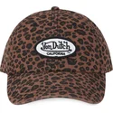 casquette-courbee-leopard-ajustable-leo-br-von-dutch