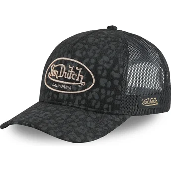 Sort truckerkasket LETT B fra Von Dutch