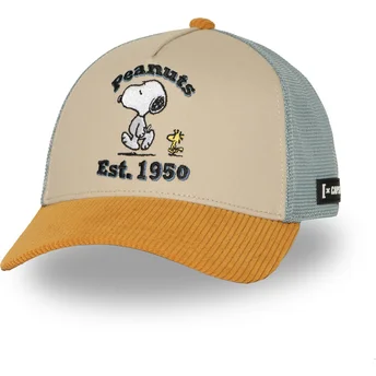 Gorra Trucker Multicolor Snoopy und Woodstock PEA6 SNO Peanuts von Capslab