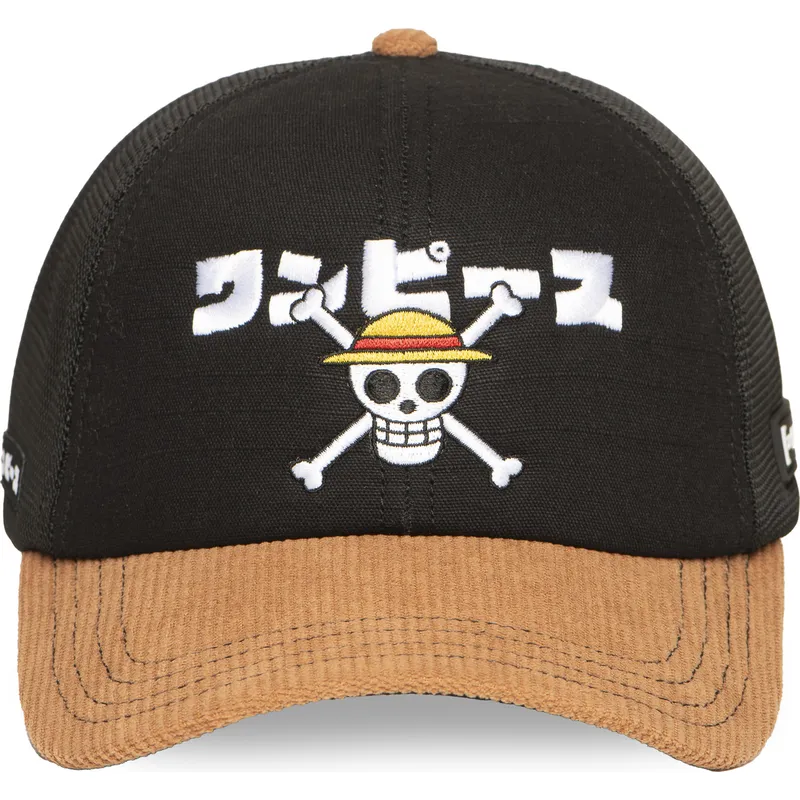 czarna-i-brazowa-czapka-trucker-straw-hat-pirates-op6-one-piece-od-capslab