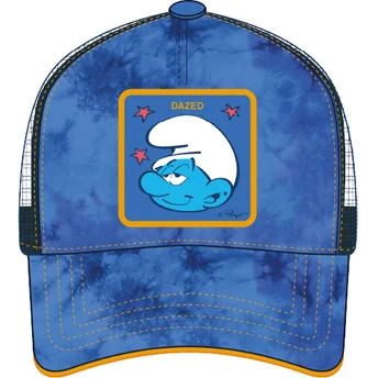 Blaue Trucker-Kappe Dazed SMU CHAM Die Schlümpfe von Capslab