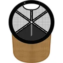 casquette-trucker-marron-et-noire-schtroumpf-bricoleur-smu-handy-les-schtroumpfs-capslab