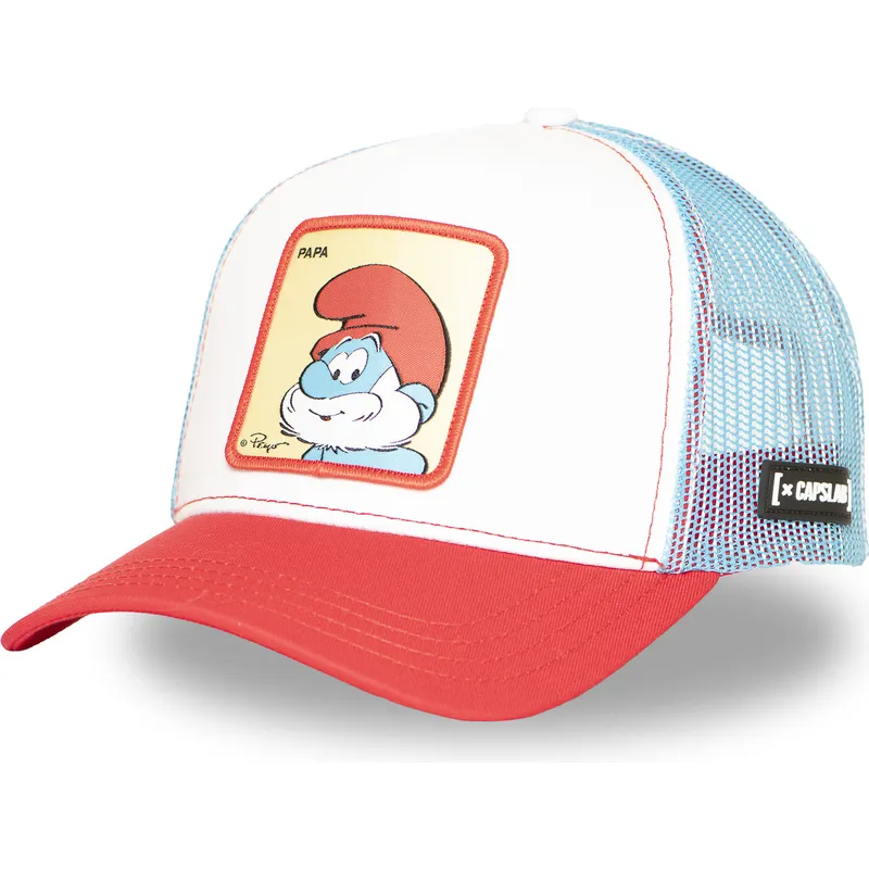 cappellino-trucker-multicolore-papa-puffo-smu-papa-i-puffi-di-capslab