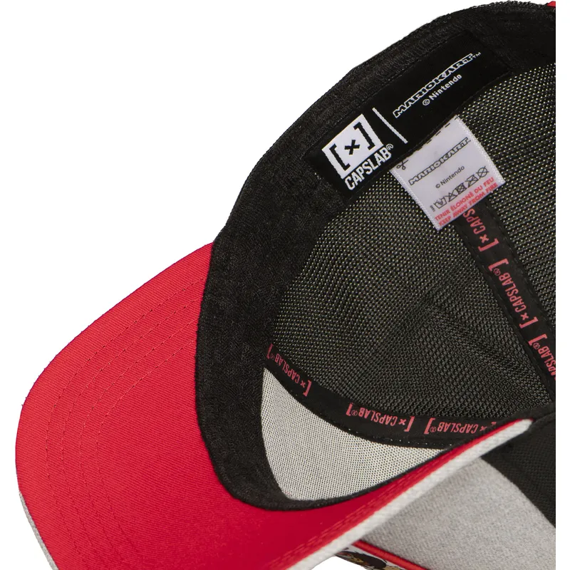 gra-og-sort-trucker-kasket-mario-kart-smk3-vro-super-mario-bros-fra-capslab