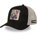 gorra-trucker-sort-og-gra-mario-kart-smk3-che-super-mario-bros-fra-capslab