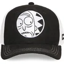 cappellino-trucker-nero-e-bianco-rick-sanchez-rem6-glo-rick-e-morty-di-capslab