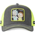 cappellino-trucker-grigio-e-giallo-rick-e-morty-rem6-loo-di-capslab