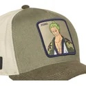 casquette-trucker-verte-et-beige-roronoa-zoro-op6-zor-one-piece-capslab