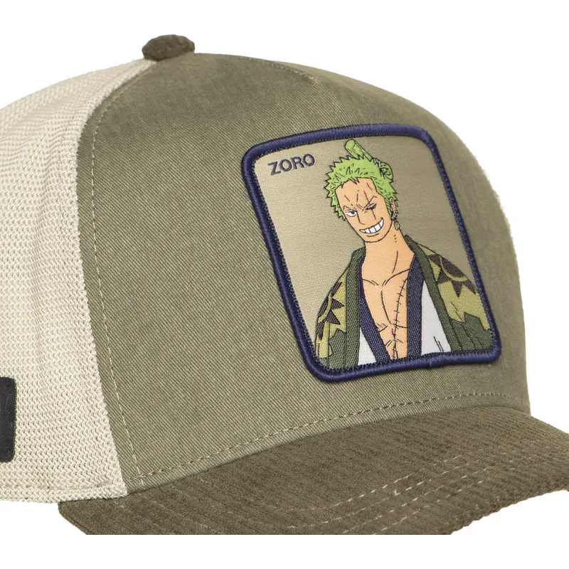 zielono-bezowa-czapka-truckerka-roronoa-zoro-op6-zor-one-piece-od-capslab