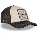 cappello-trucker-beige-e-nero-straw-hat-pirates-op6-str-one-piece-di-capslab