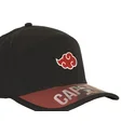 cappellino-curvo-nero-regolabile-akatsuki-ns5-aka-naruto-di-capslab