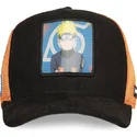 cappellino-trucker-nero-e-arancione-naruto-uzumaki-ns5-sag-naruto-di-capslab