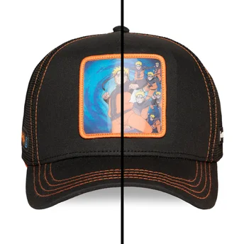 Czarna czapka trucker Naruto Uzumaki NS5 KAG Naruto od Capslab