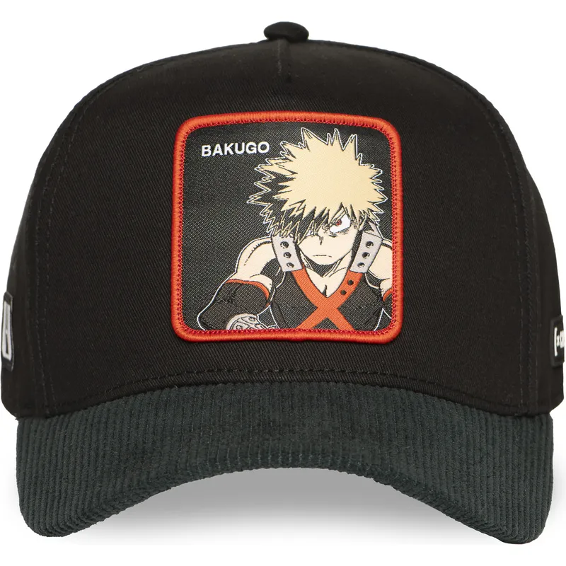 cappellino-curvo-nero-e-verde-snapback-katsuki-bakugo-mha2-bak-my-hero-academia-di-capslab
