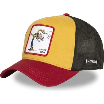 Cappellino trucker multicolore Lucky Luke LCK2 COW di Capslab