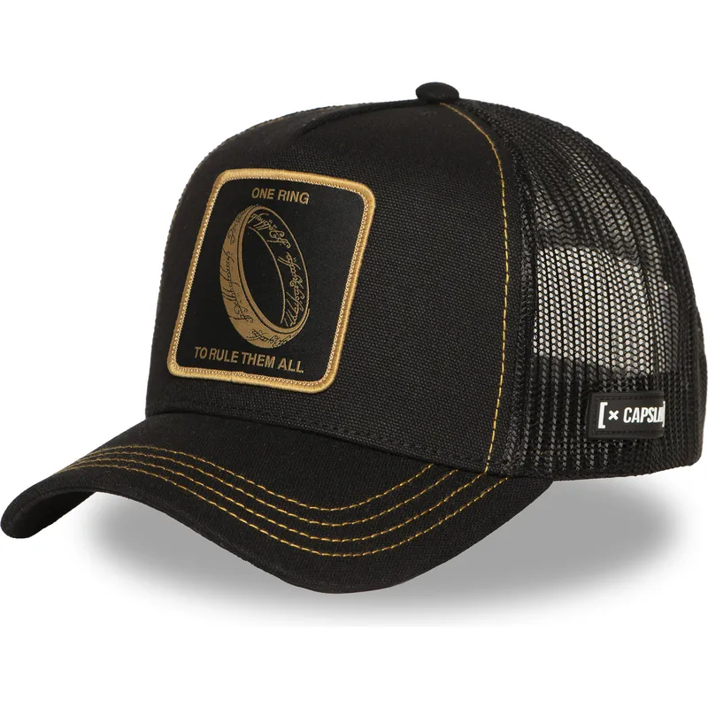 svart-trucker-keps-unik-ring-lotr-rin-sagan-om-ringen-fran-capslab