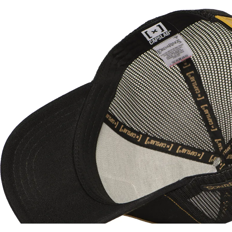 trucker-kasket-sort-unikke-ring-lotr-rin-ringenes-herre-fra-capslab