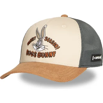 Cappellino trucker multicolore Bugs Bunny Wabbit Season LOO12 BUG Looney Tunes di Capslab