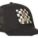 cappellino-trucker-nero-coyote-loo12-wil-looney-tunes-di-capslab