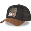 cappellino-trucker-nero-e-marrone-coyote-loo12-wi2-looney-tunes-di-capslab