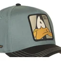 gorra-curva-gron-og-sort-snapback-daffy-and-loo12-daf2-looney-tunes-fra-capslab