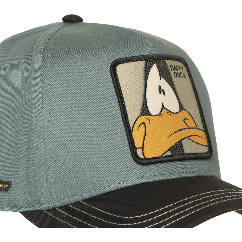 snapback-zielono-czarna-czapka-z-daszkiem-kaczor-daffy-loo12-daf2-looney-tunes-od-capslab