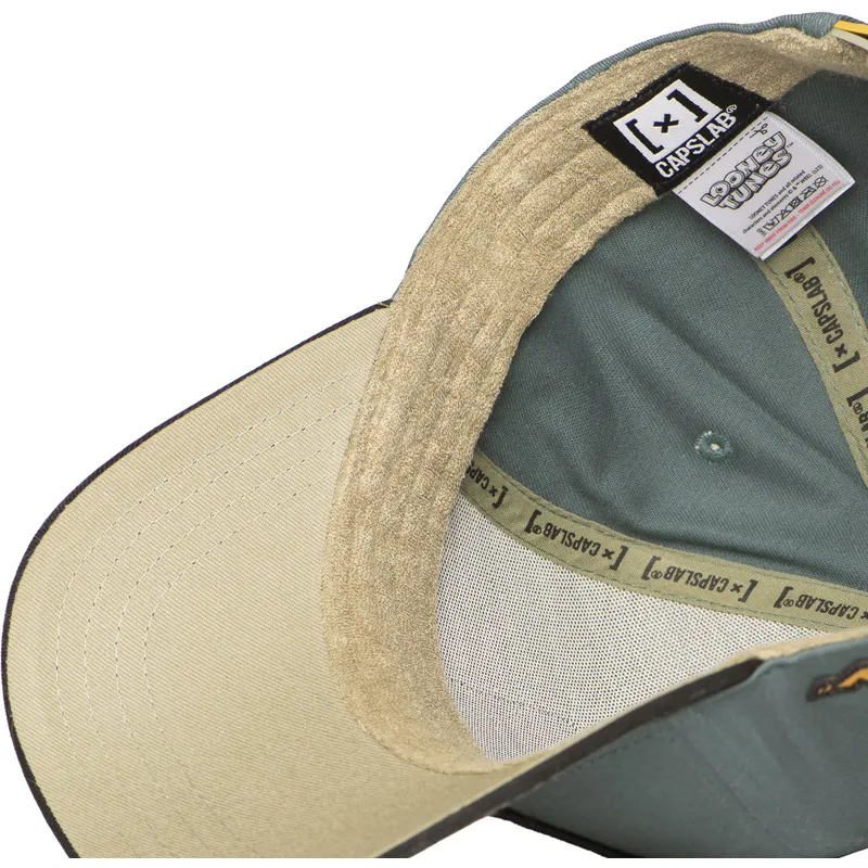 gorra-curva-gron-og-sort-snapback-daffy-and-loo12-daf2-looney-tunes-fra-capslab