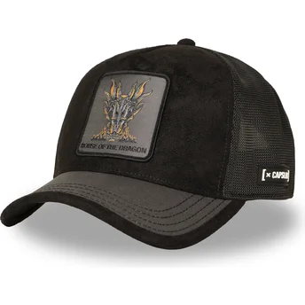 Casquette trucker noire House Of The Dragon HOD DRA Game of Thrones Capslab