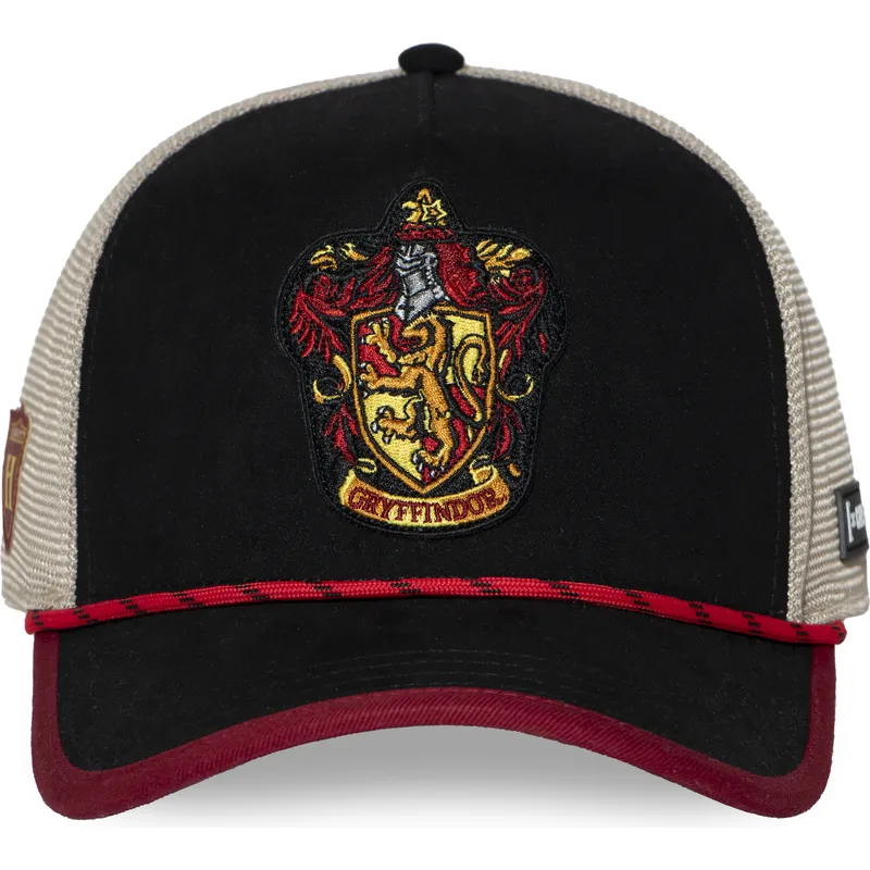 trucker-cap-schwarz-und-beige-gryffindor-hp3-gry-harry-potter-von-capslab