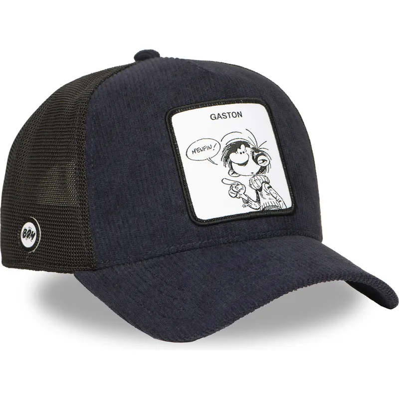gaston-lagaffe-glg2-gbd-marinbla-och-svart-truckerkeps-fran-capslab