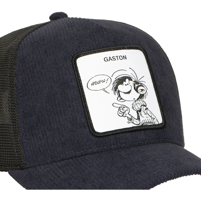 gaston-lagaffe-glg2-gbd-marinbla-och-svart-truckerkeps-fran-capslab