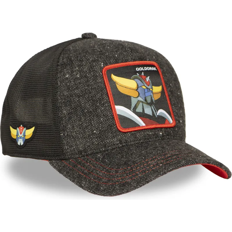 cappellino-trucker-nero-robot-grendizer-goldorak-gol6-rob-robot-grendizer-di-capslab