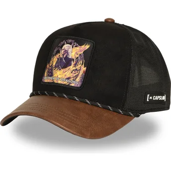 Casquette trucker noire et marron Daenerys Targaryen GOT MOT Game of Thrones Capslab