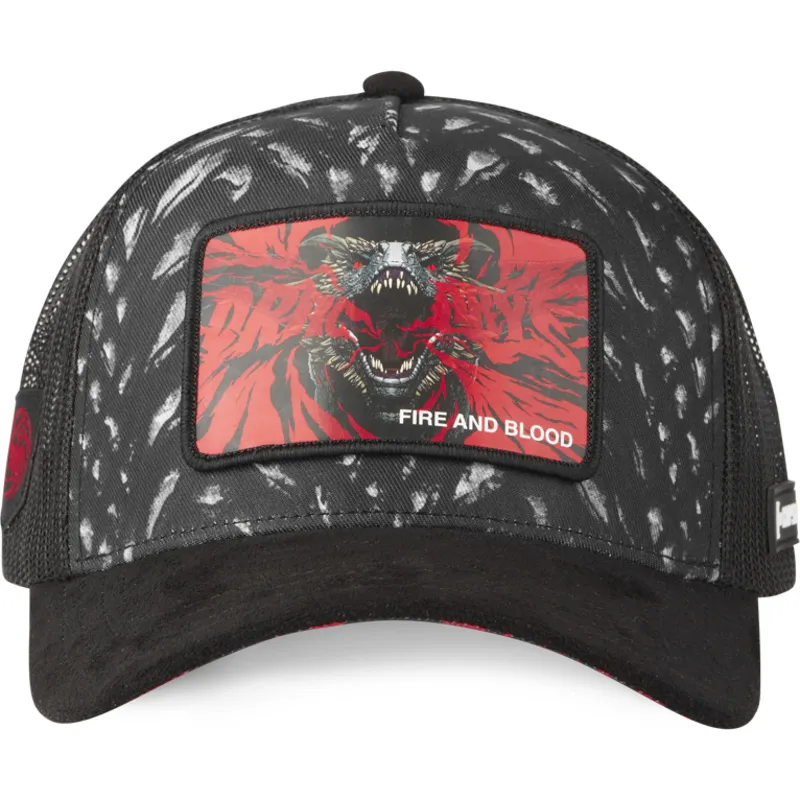 cappellino-trucker-nero-dracarys-fire-and-blood-got-blo-gioco-di-troni-di-capslab
