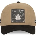 capslab-dragon-ball-son-goku-dbs7-uni-brun-og-sort-snapback-kasket