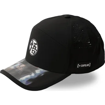 Cappello curvo nero regolabile Son Goku DBS7 ULT Dragon Ball di Capslab
