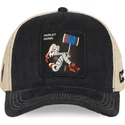svart-och-beige-truckerkeps-harley-quinn-dc10-har-dc-comics-fran-capslab