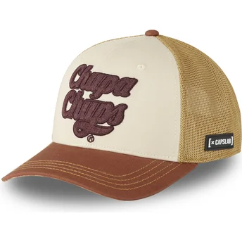 Cappellino trucker marrone CC3 CHU Chupa Chups di Capslab