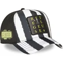 cappellino-trucker-nero-e-bianco-beetlejuice-btj-str-beetlejuice-di-capslab