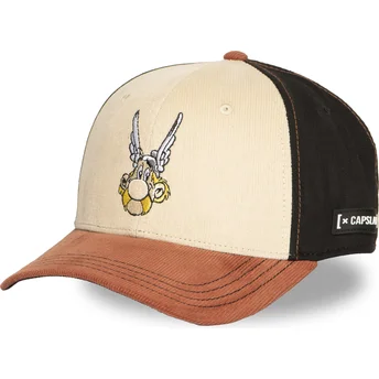 Cappellino curvo multicolore snapback PCS AST Astérix il Gallico di Capslab