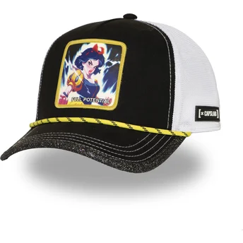 Capslab Cappellino trucker nero e bianco Blancanieves Full Potential SP PRI2 Disney