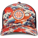cappellino-trucker-multicolore-koi-watching-club-hft-di-djinns
