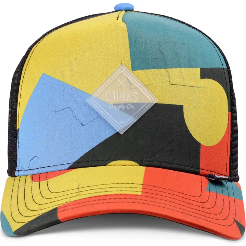 cappellino-trucker-multicolore-geometric-dark-hft-di-djinns