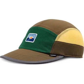 Grüne verstellbare gebogene Kappe Seersoftmesh Soft FC von Djinns